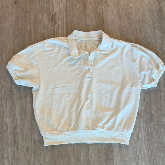 Everlane Tops - Everlane the Oversized Polo shirt White